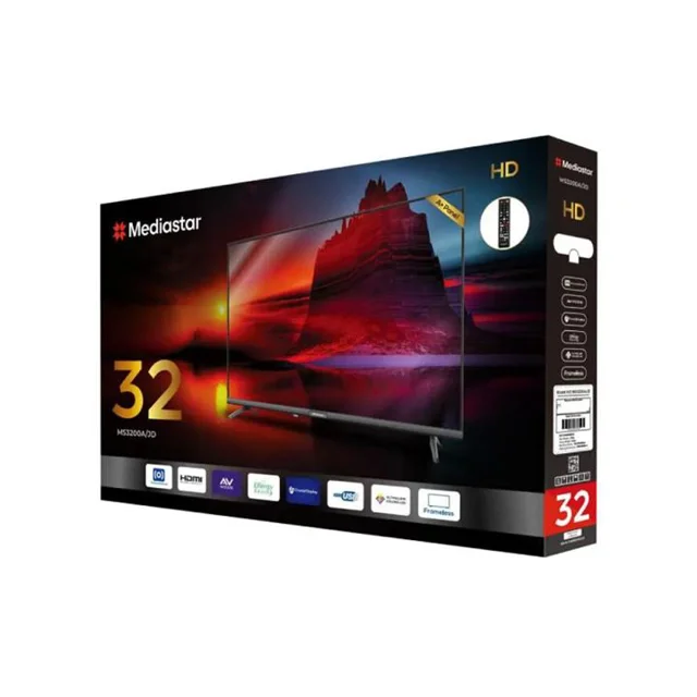 تلویزیون 32 اینچ  اسمارت مدیا استارMEDIA STAR